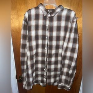 Brown flannel